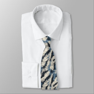 Elegante Geschenke für Ehemann Tigerdruck Krawatte
