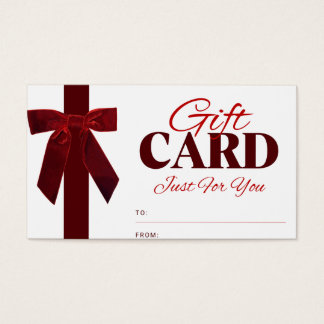 Elegante Geschenkkarte | Minimalistische Grußkarte