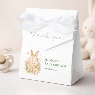 Elegante geschlechtsneutrale Babyparty für ein Häs Geschenkschachtel