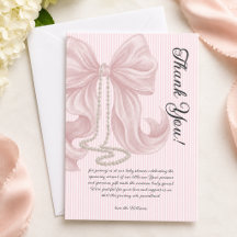 Elegante gestreifte Schleife Elfenbein Rosa Babypa