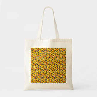Elegante Ginkgo-Biloba-Blätter in Wasserfarbe auf Tragetasche
