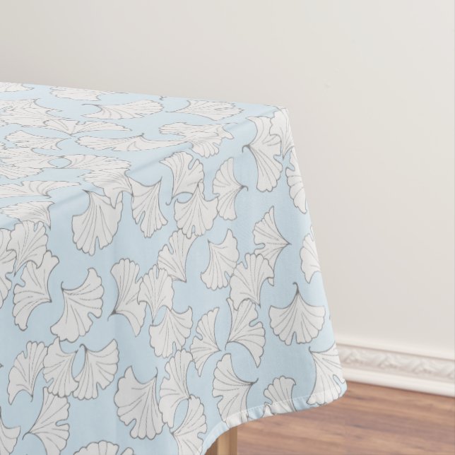 Elegante Ginkgo-Blätter mit benutzerdefinierter Hi Tischdecke (Beispiel)