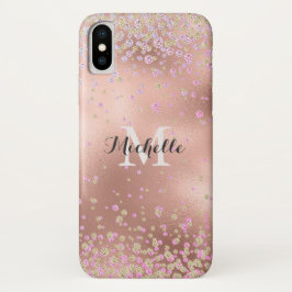 Elegante Girly Imitats Rose Case-Mate iPhone Hülle