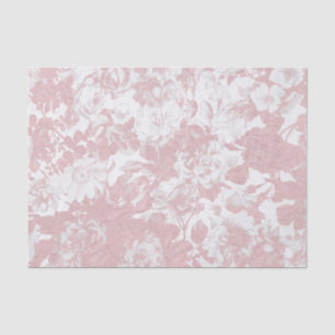 Elegante girly modische rosa korallenrote weiße seidenpapier