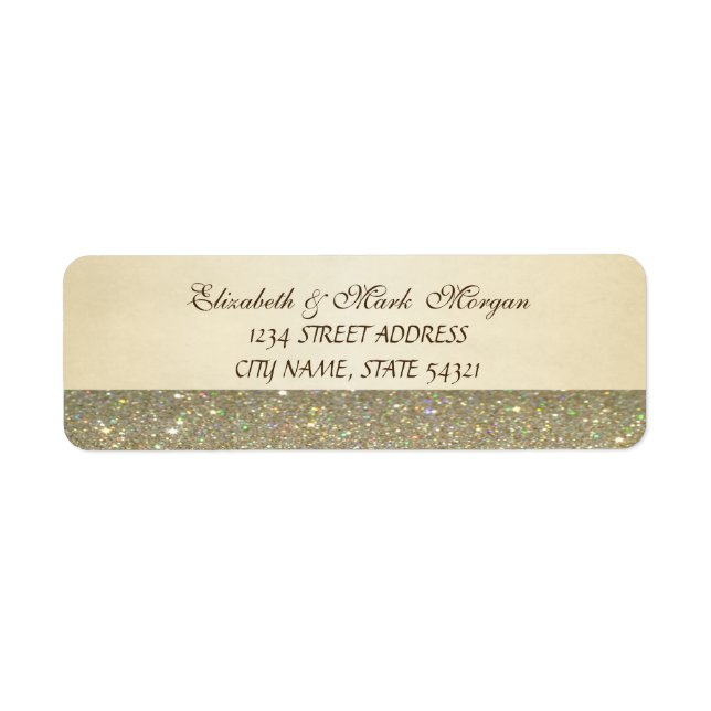 Elegante Glamour Glittery Wedding (Vorne)