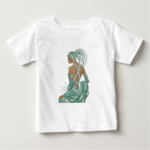 Elegante Glimpen: Grünes, rücksichtsloses Kleidung Baby T-shirt