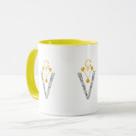 Elegante Gold Amazigh Zeichen MUG Tasse