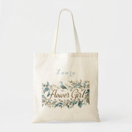 Elegante Gold Blume Girl Tragetasche
