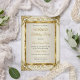 Elegante Gold Cream Pearl Damask Geburtstagsparty Einladung (Von Creator hochgeladen)