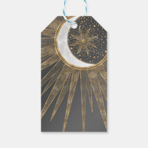 Elegante Gold Doodles - Der Monte Mandala Geschenkanhänger