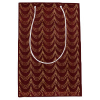 Elegante Gold Fairy Lights Rustikales Rotes Weihna