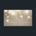 Elegante Gold Glitzer Bokeh Luxe Business Card Visitenkarte<br><div class="desc">Elegante Gold Glitzer Bokeh Business Card | Mit dieser eleganten Visitenkarte erwecken Sie einen großartigen ersten Eindruck. Es zeichnet sich durch goldene Glitzer-Bügel und einfache Typografie aus. Diese schicke Visitenkarte ist perfekt für jedes Geschäft. Matching-Elemente sind verfügbar.</div>