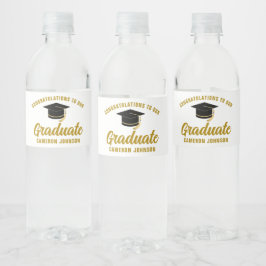 Elegante Gold Graduation Party Personalisiert