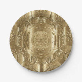 Elegante Gold Paper Party Teller