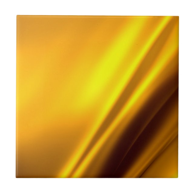 Elegante Gold Satin Imitate Texture Look Fliese (Vorderseite)
