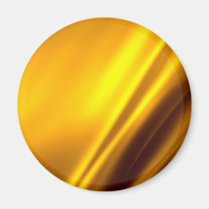 Elegante Gold Satin Imitate Texture Look Magnet