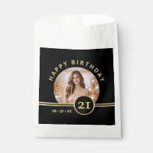 Elegante Gold-Signatur-Monogramm auf Schwarz