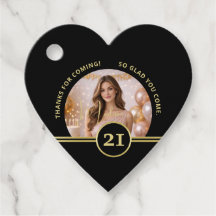 Elegante Gold-Signatur-Monogramm mit Foto