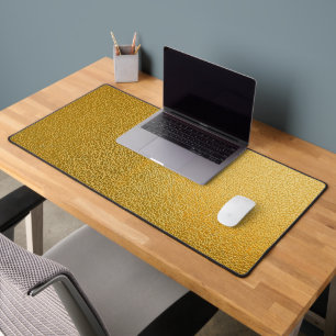 Elegante Gold-Textur-Schreibtischunterlage für das Schreibtischunterlage