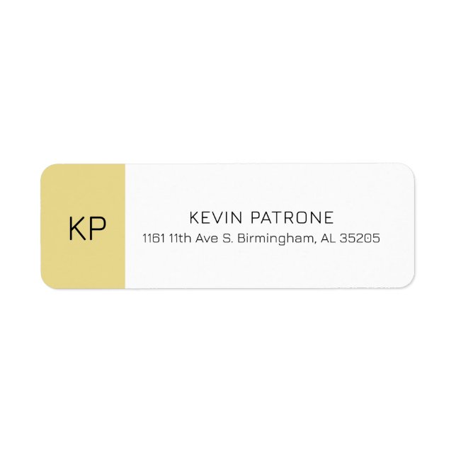 Elegante Gold und Graue Minimalistische Typografie (Vorne)