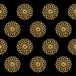 Elegante Gold- und Schwarze Weihnachtsbaumen Seidenpapier