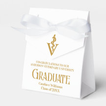Elegante Gold Veterinary School Graduation Party