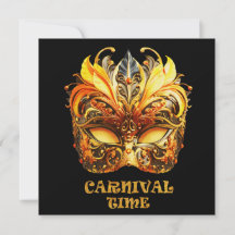 Elegante Golden Feathers Venezianisch Mask