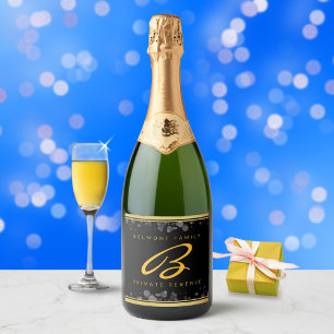Elegante Golden Foil Silver Confetti