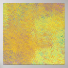 Elegante Golden Marble Kunst, Dichtung und Musik Poster