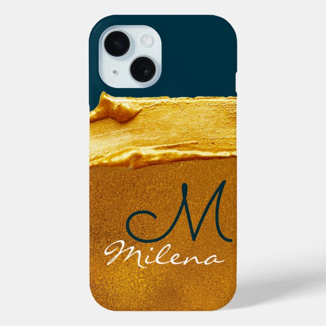 Elegante Golden Phone Case für sie (Rückseite)