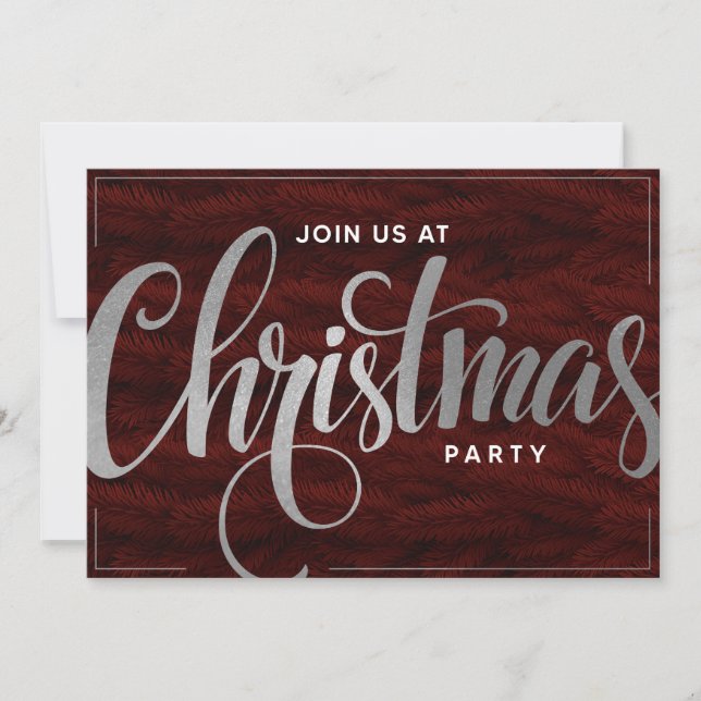 Elegante Golden Trendy Script Parco Civico-Ciani Einladung (Vorderseite)