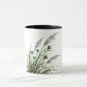 "Elegante goldene botanische Tasse" Tasse