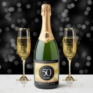 Elegante goldene Hochzeit zum 50. Jubiläum