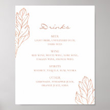 Elegante goldene Hochzeitsalkohol-Bar. Botanische 