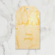 Elegante goldene Kerzen Jahresgrüße