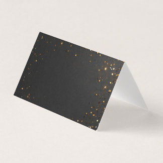 Elegante Goldene Konfetti-Geburtstagseinladung Lux