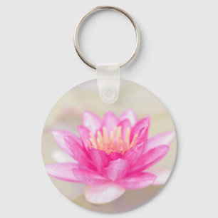 Elegante Goldene Lotus, Yoga Schlüsselanhänger