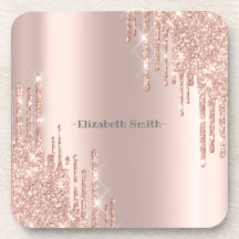 Elegante goldene Rose