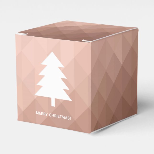 Elegante goldene Weihnachtsbox für Rose Geschenkschachtel (Vorderseite)