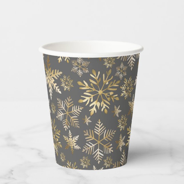 Elegante Goldgräber im Tessin Pappbecher (Vorderseite)