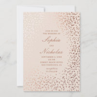 Elegante Goldpolka-Punkte. Klassische Hochzeit