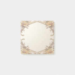 Elegante Goldrahmen-Post-it-Notes Post-it Klebezettel