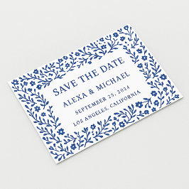 Elegante GoldWedding Save the Date Card