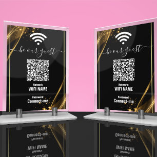 Elegante GoldWedding   Tabelle für Unternehmen Tischnummer