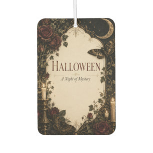 Elegante Gothic Halloween-Party-Feier Autolufterfrischer