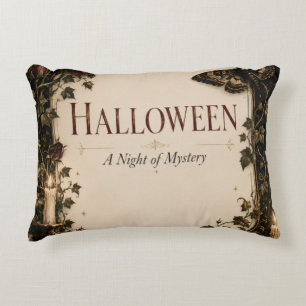 Elegante Gothic Halloween-Party-Feier Dekokissen