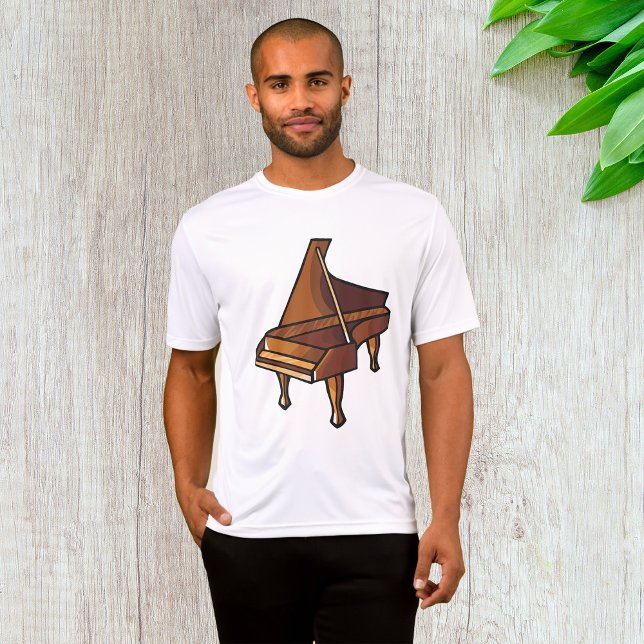 Elegante Grand Piano Musik T-Shirt (Von Creator hochgeladen)
