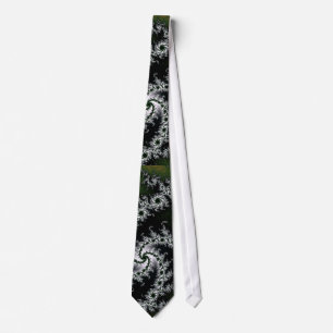Elegante graue Fraktalkrawatte Krawatte
