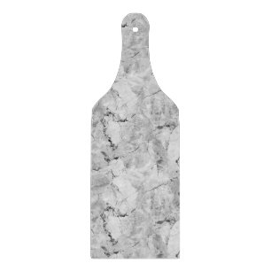 Elegante graue "Stone Mosaic Cascade" Marmorstrukt Schneidebrett