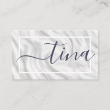 Elegante graue weiße Kalligraphie Name Signature C